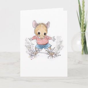 You blow my socks off! Mouse Greeting Card