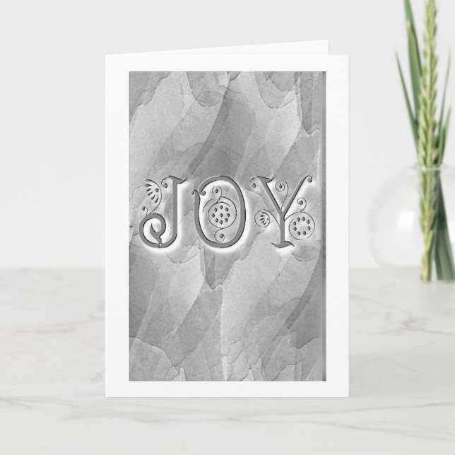 "YOU" BRING "JOY" WHEREVER YOU GO HOLIDAY CARD (Front)