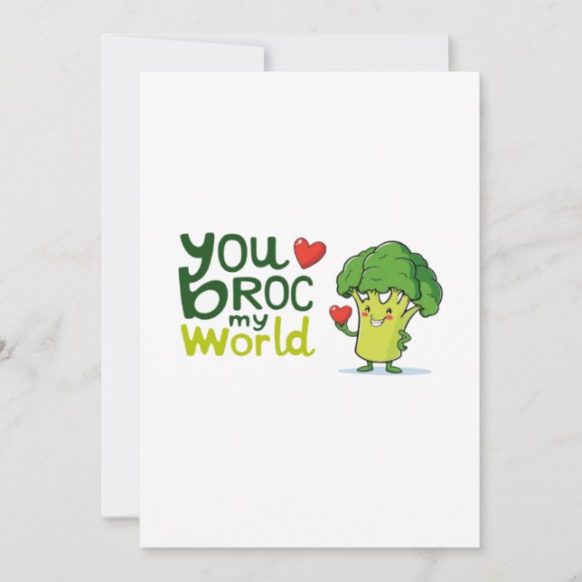 You broc my world custom card (Front)