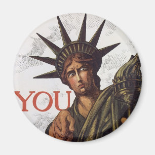 You buy a Liberty Bond Lest I Perish Magnet