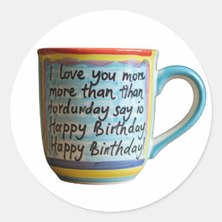 You can also combine elements from these suggestio classic round sticker