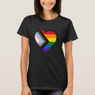 You Can Be Yourself With Me LGBTQ rainbow flag Pro T-Shirt