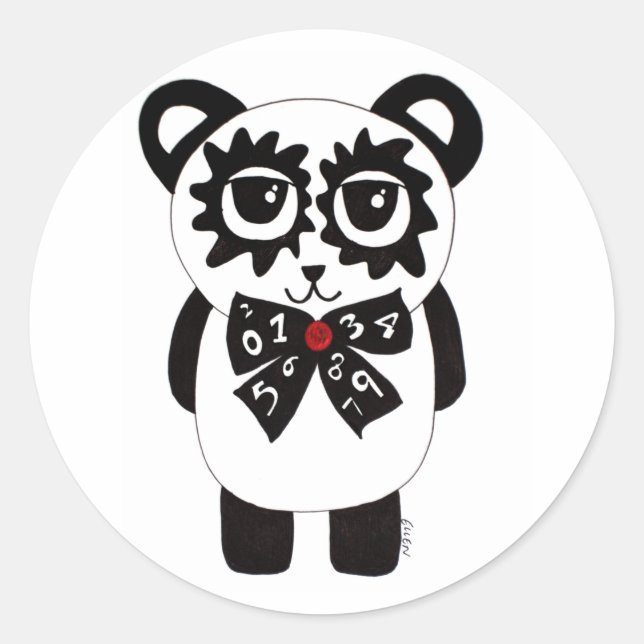 You Can Count On Me Classic Round Sticker (Front)