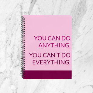 You can do anything notebook
