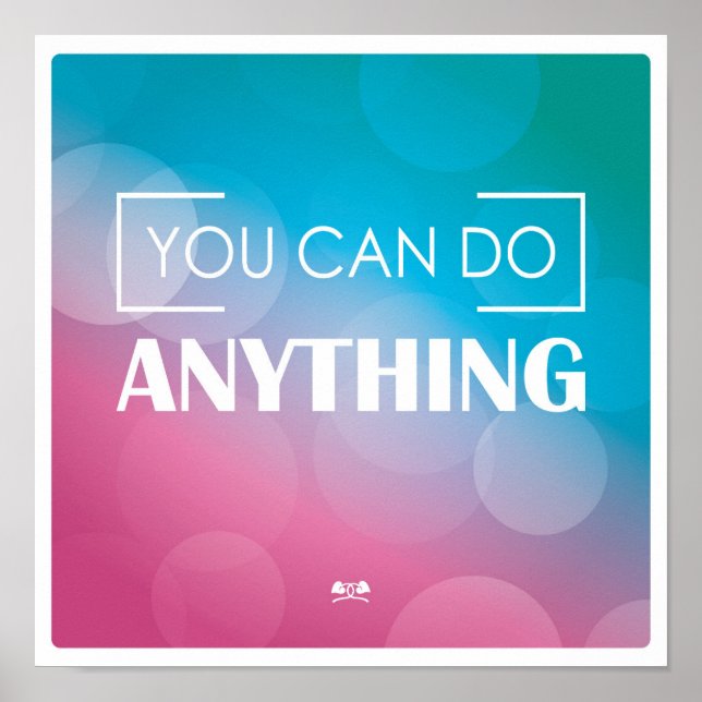You Can Do Anything Poster (Front)