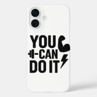 You Can Do It – Inspirational Sports Phone Case