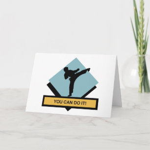 You Can Do It Martial Arts Greeting Card