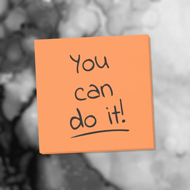 You Can Do It Motivational Positive Post-it Notes (Your daily affirmation and encouragement 💪😊)