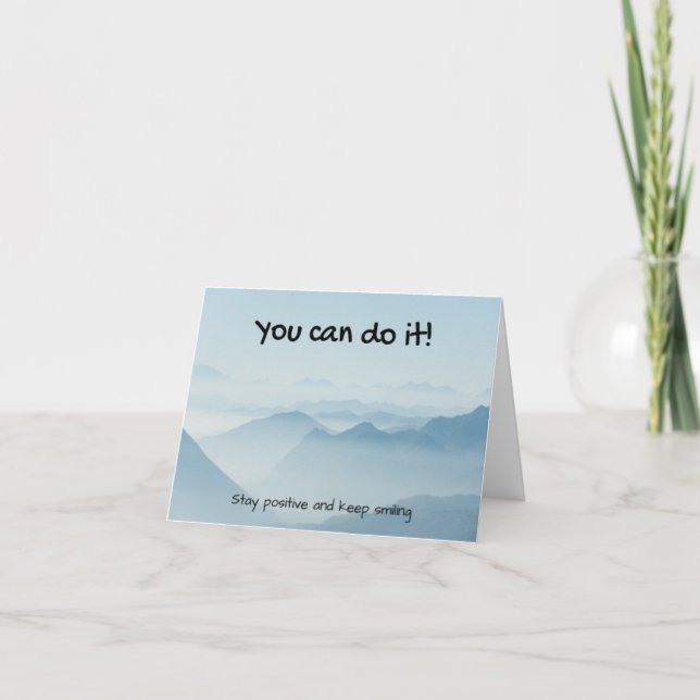 'You Can Do It' - Positivity Card (Front)