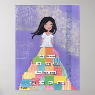 You Can Do This - Art for Girls and Women Poster