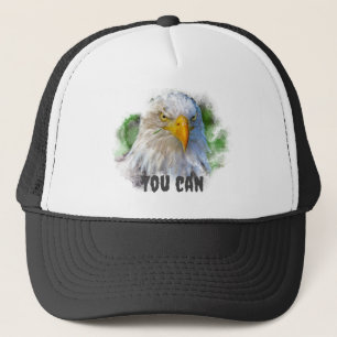 you can eagle men's trucker hat