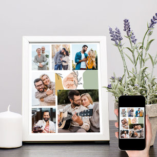 You Can Motivational 6 Photo Collage Poster