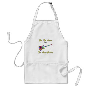 You Can Never Have Too Many Guitars - Colourful Standard Apron
