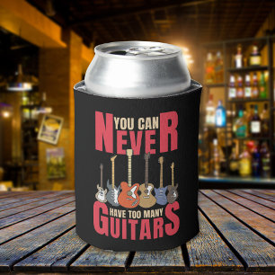 You Can Never Have Too Many Guitars Cooler
