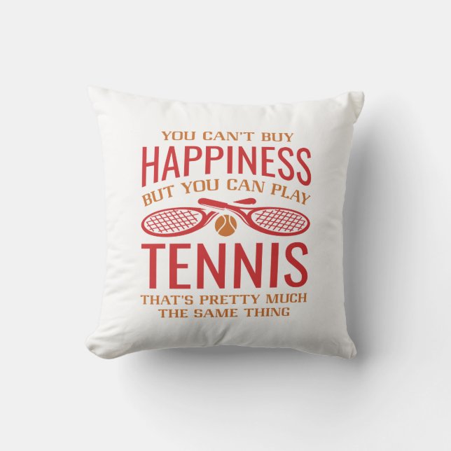 You Can Play Tennis Cushion (Front)