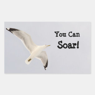 You Can Soar! Rectangular Sticker