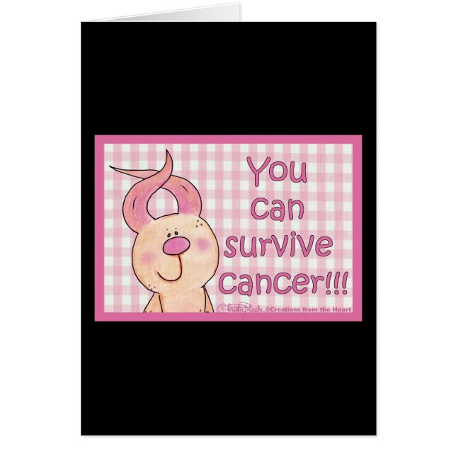 You can survive cancer! (Front)