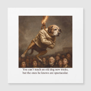 You can’t teach an old dog new tricks