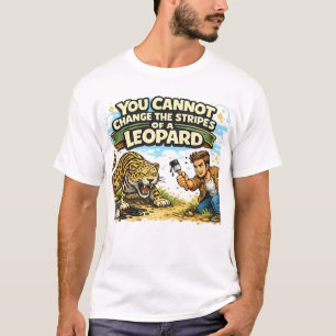 You Cannot Change the Stripes of a Leopard T-Shirt