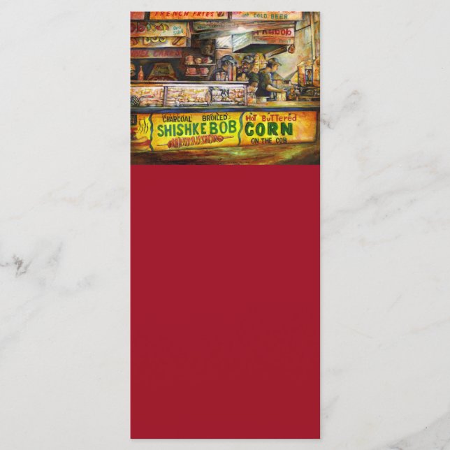 You Cannot Compete with That Menu (Front)