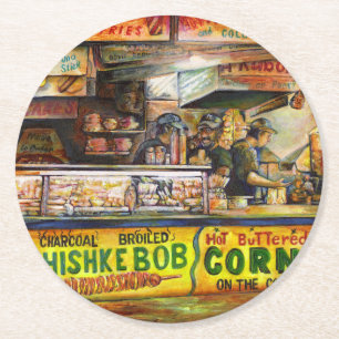 You Cannot Compete with That Round Paper Coaster