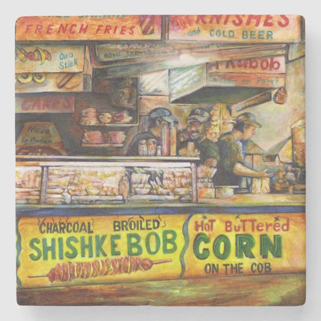 You Cannot Compete with That Stone Coaster (Front)