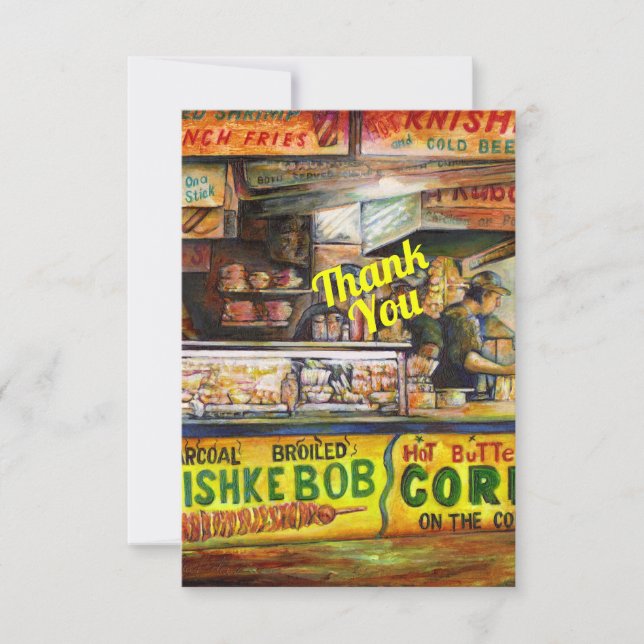 You Cannot Compete with That Thank You Card (Front)
