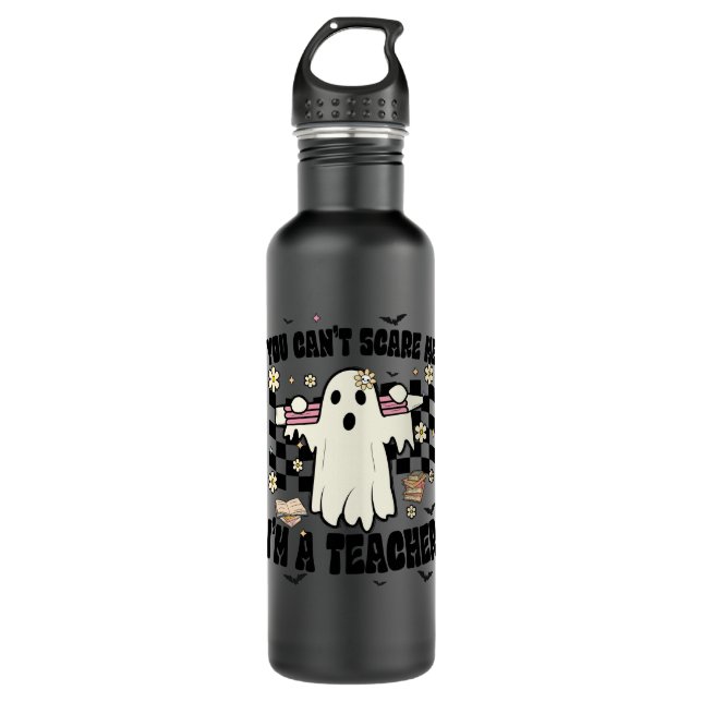 you cannot scar me im a teacher3 710 ml water bottle (Front)