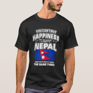 You Can't Buy Happiness But You Can Buy A Ticket T T-Shirt