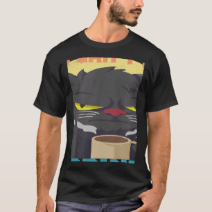 you cant buy happiness cat coffee saying coffee mu T-Shirt