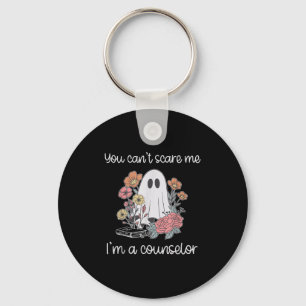 You Can't E Me I'm A Counselor Halloween Ghost Boo Key Ring