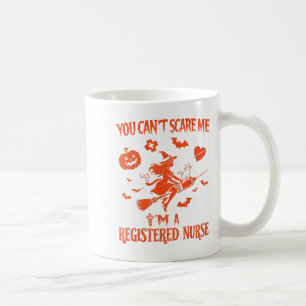 You Can't E Me I'm A Registered Nurse Halloween Wi Coffee Mug