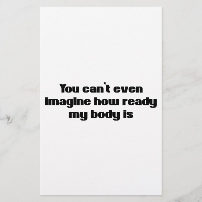 You Can't Even Imagine (Front)