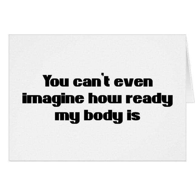 You Can't Even Imagine (Front Horizontal)