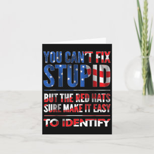 You Can't Fix Stud But The Hats Sure Make It Easy Card