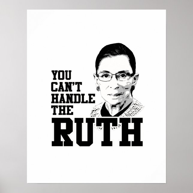 You can't handle the Ruth Poster (Front)