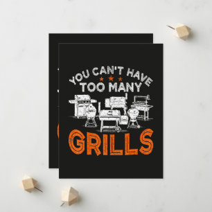 You Can't Have Too Many Grills Announcement