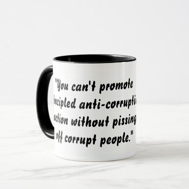 you can't promote... mug (Front Left)
