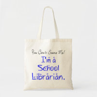 You Cant Scare Me Funny School Librarian Quote