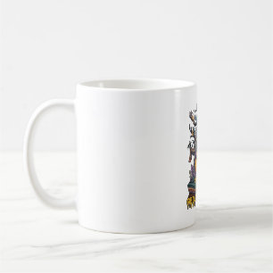 You Cant Scare Me Geology Teacher Halloween Skelet Coffee Mug