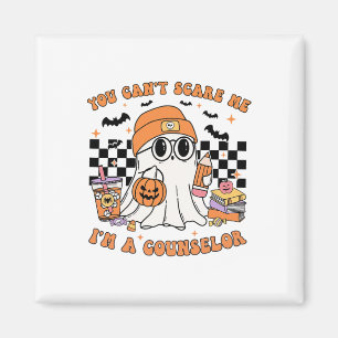 You Can't Scare Me I'm A Counsellor Halloween Pump Magnet