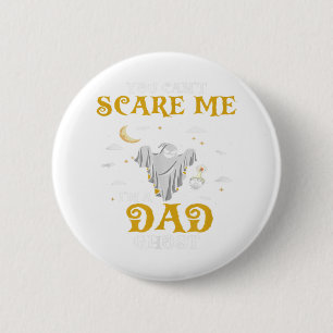 You Can't Scare Me I'm A GRANDMA Ghost Funny Prese 6 Cm Round Badge