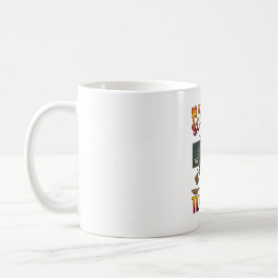 You Cant Scare Me Im Teacher Mummy Chalkboard Book Coffee Mug