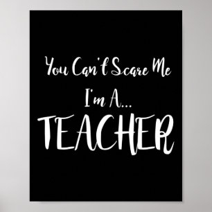 You Can't Scare Me Poster