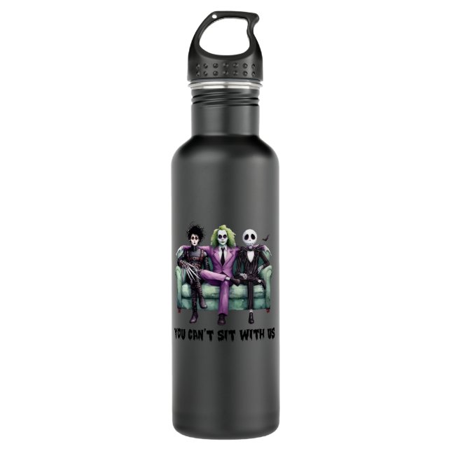 you can't sit with us 710 ml water bottle (Front)