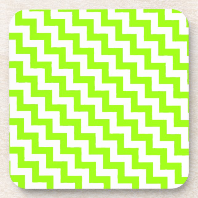 You Choose the Colour Chevron Coaster (Front)