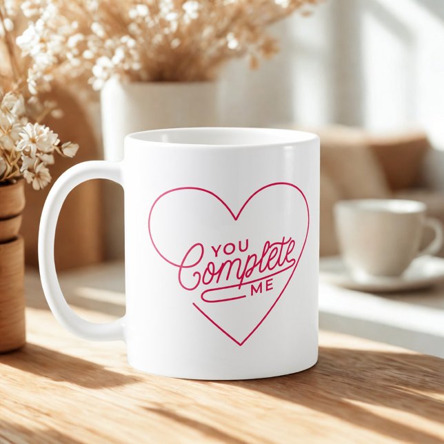 You Complete Me Photo Coffee Mug (Creator Uploaded)