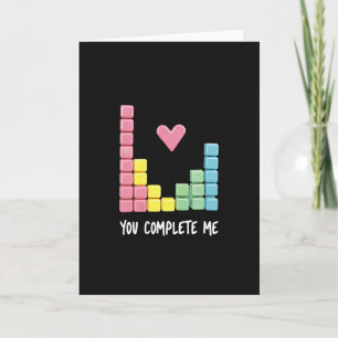 You Complete Me Puzzle Love Card