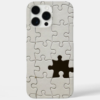 You Complete Me Romantic Black and White Jigsaw iPhone 16 Pro Max Case