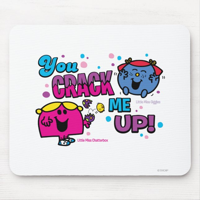 You Crack Me Up! Mouse Pad (Front)